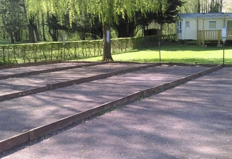 Terrain de pétanque dans Camping Pas de Calais